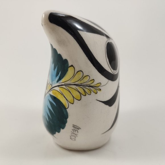 Set of 3 Talavera Ceramic Vintage Figurines Bird, Owl, and Fish Set - Picture 11 of 15